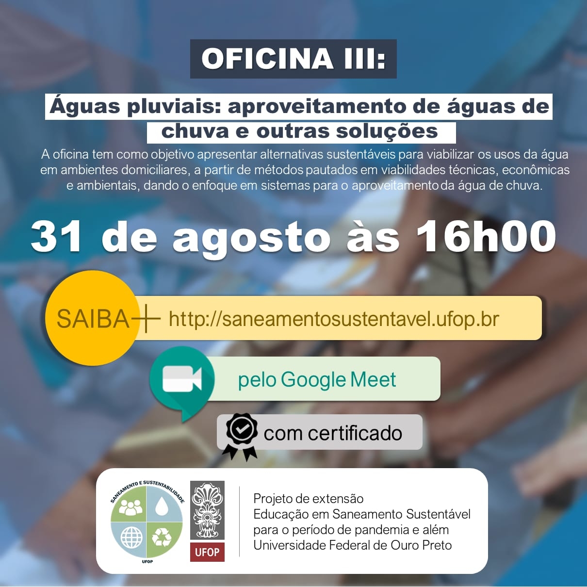 águas pluviais